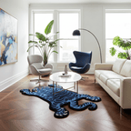 Tiger Rug – Bold 3D Hand-Tufted Vintage Tiger Art Rug