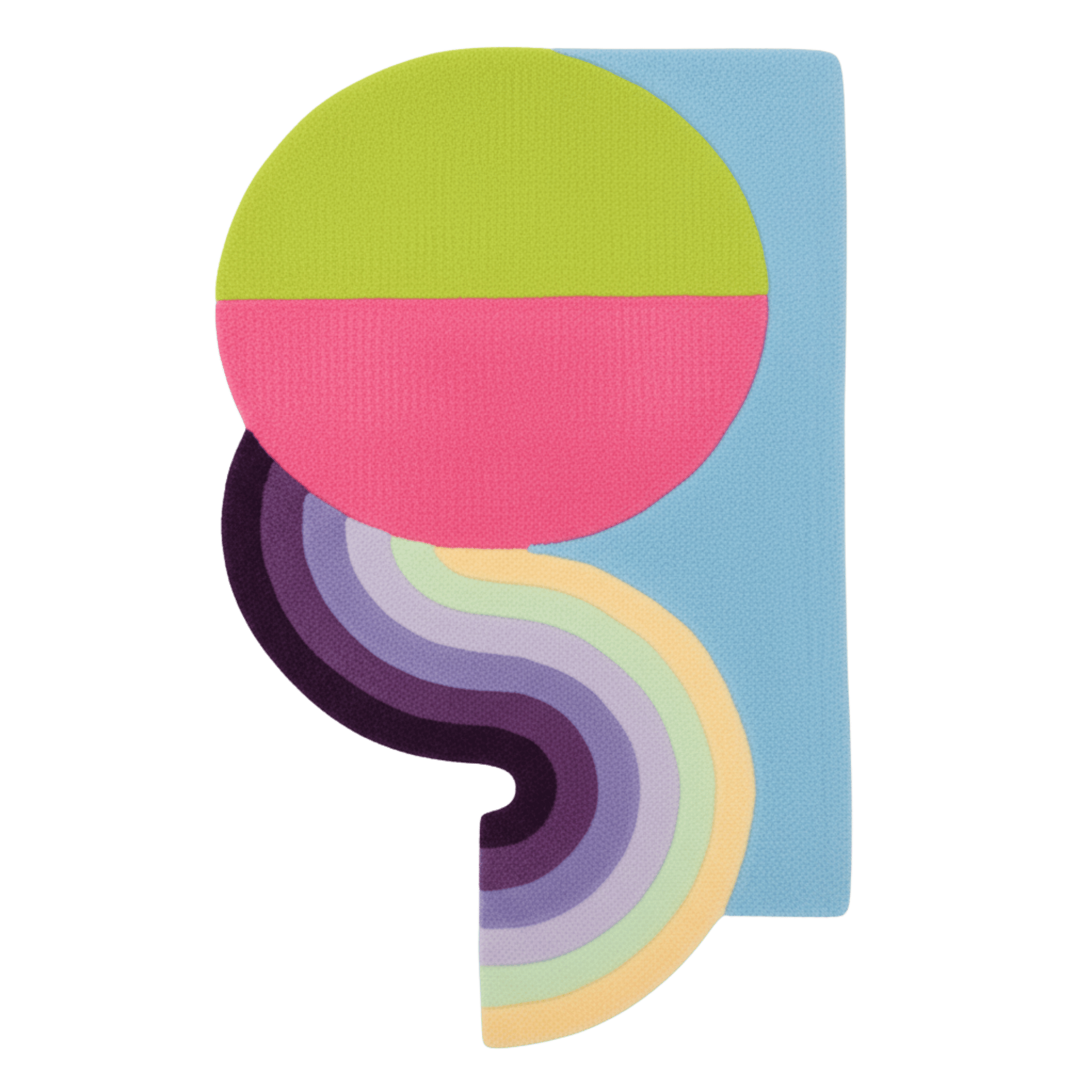 Sunset Wave - 3D Textured Rug