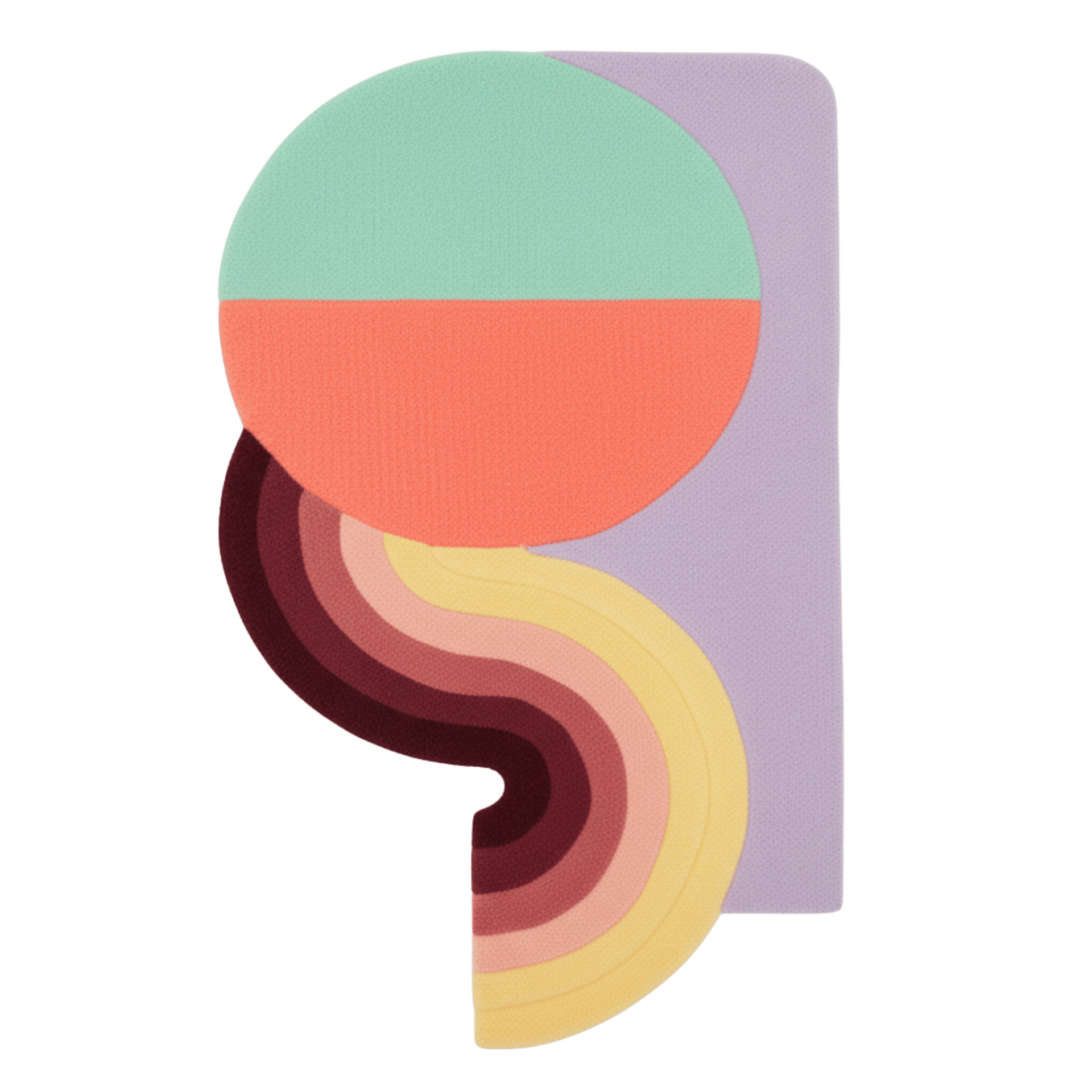 Sunset Wave - 3D Textured Rug