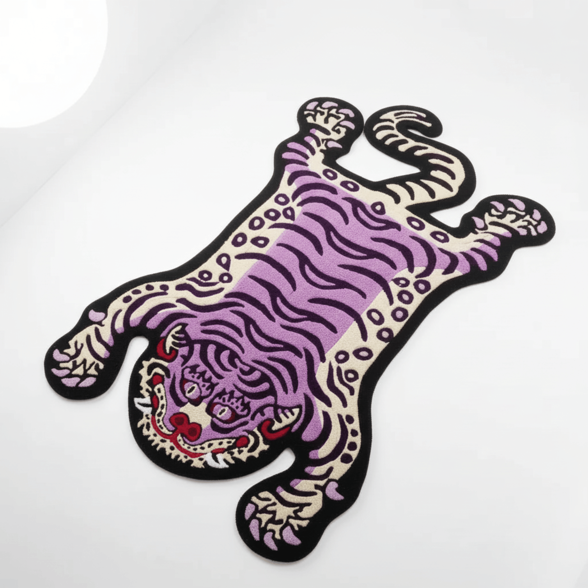 Tiger Rug – Bold 3D Hand-Tufted Vintage Tiger Art Rug