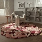 Daisy Rug – Garden 3D Floral Area Rug