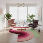 Sunset Wave - 3D Textured Rug