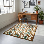 Checkerboard Rug in Creative Studio