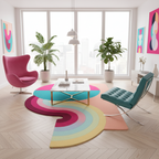 Sunset Wave - 3D Textured Rug