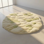 Serene Rug – artisan tufted rug with refined gradient white finish and balanced composition, crafted by Rugoora