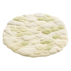 Handcrafted Serene Rug designed by Rugoora to capture reflective calm through gradient white and subtle texture