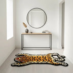 Tiger Rug in Entryway