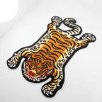 Top View Tiger Rug